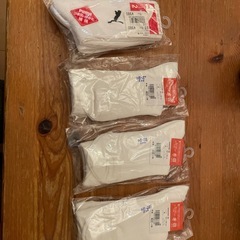 新品　未使用品　スクールソックス　5足まとめての画像