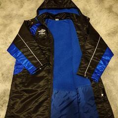 【size160】umbro アンブロ ベンチコート ボアコートの画像