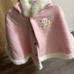 ミキハウス　女の子　ポンチョ　80から90cmくらい