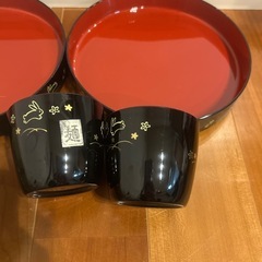 現金払いのみ　洗いのみ　そば皿の画像