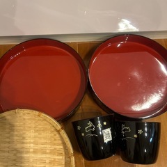 現金払いのみ　洗いのみ　そば皿の画像