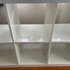 ※決定※IKEA シェルフユニット 棚　ホワイトの画像