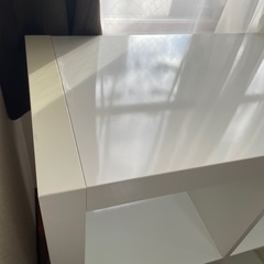 ※決定※IKEA シェルフユニット 棚　ホワイトの画像