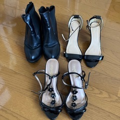 サンダル　ブーツ3点セット