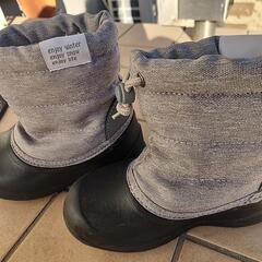 靴スノーブーツ　19cm　中ボア(明記なし)の画像
