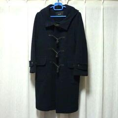 【極美品 / allureville】ダッフルコ－ト 定番 ウール ネイビ－の画像