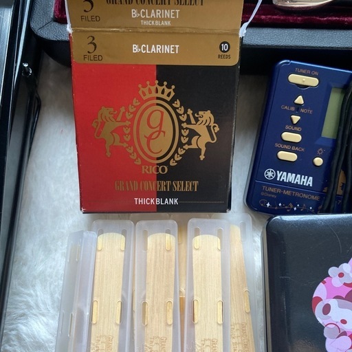 最終価格 クラリネット 美品 YCL650 譜面台 メトロノーム込み