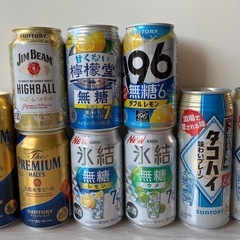 お話中　
プレミアムモルツと缶チューハイ等　　　　　まとめ売り