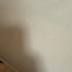 ベルベット調 3人掛けカウチソファ スチール脚：アイボリーの画像