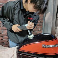 バイクのコーティング作業（未経験OK）材料支給要相談　車、バイク...