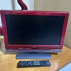 Sonyの液晶デジタルテレビ20インチ
