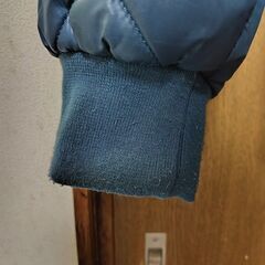 MA-1タイプ　裏起毛　 ブルゾン ジャンパー　青　サイズＬサイズ　の画像