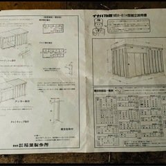 倉庫　DIY イナバ物置スリム大型の画像