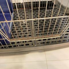 マルカン　クリアケージM　小動物　ゲージ　檻　飼育ケースの画像