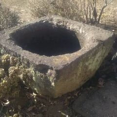 石池 水槽 金魚鉢 庭石 アクアリウム