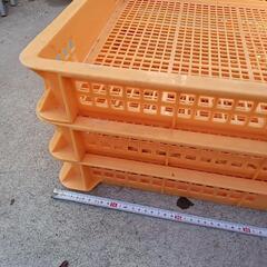 20%値下げ食品用バット　ケース3個セットの画像