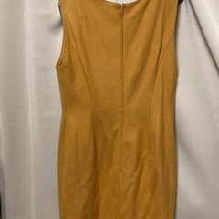 ジャンパースカート　辛子色の画像