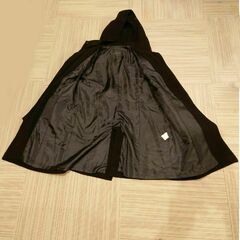 11号　FLEXION ダッフルコート　ロングコート　黒色の画像