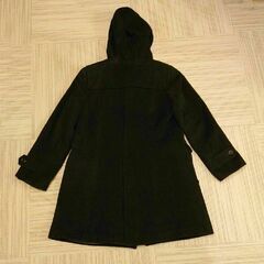 11号　FLEXION ダッフルコート　ロングコート　黒色の画像