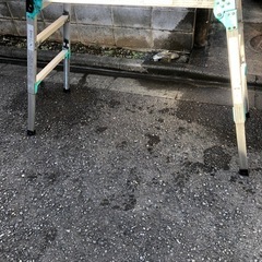 アルミ足場台　　(脚部収縮)