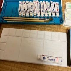 アクリル絵の具　デザインセット　　中学生　の画像