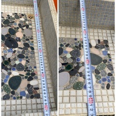 ガーデンパン　タイル張り大型