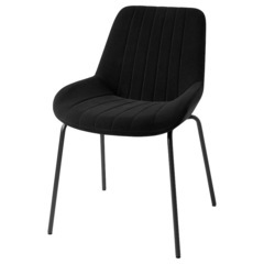 IKEA 2脚 ベルベット　ダイニングチェア