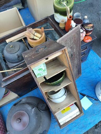 かなり昔。茶道具一式　高級品も混ざってます★古道具