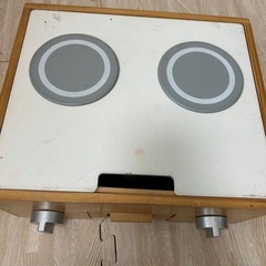 おままごと　キッチン　木のおもちゃの画像