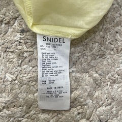 snidel　ワンピース コットンボリュームロングワンピース の画像