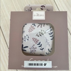 LEDライト付き充電式カイロの画像