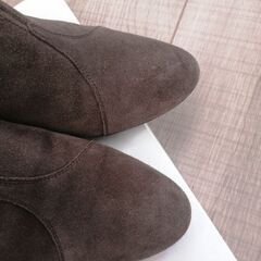 REGAL ショートブーツ　ブラウンレザー　24センチの画像