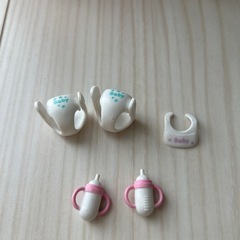 リカちゃん　3つ子とベビーカー
の画像