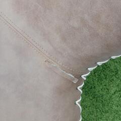 ★ジモティー割あり★デザイン2Pソファ　KARE　BR　　 高さ(H)98cm× 幅(W)139cm× 奥行(D)80cm【joh3902】の画像