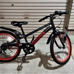 子供用22インチ自転車　マウンテンタイプ　新品タイヤ&チューブ付き