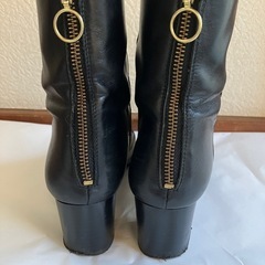 【美品】B&Y　ショートブーツ 黒　38の画像