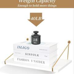 75％OFF！北欧風ウォールシェルフ新品未使用の画像