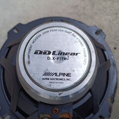 【美品】ALPINE　DLX-F17W　ネットワーク(DLX-F2NW)付です！の画像