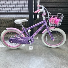 【受付終了】18インチ 自転車 女の子 子ども 子供