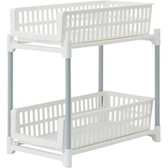 　　ニトリ　スライドトレー2段ラックの画像