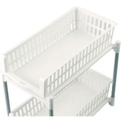 　　ニトリ　スライドトレー2段ラックの画像