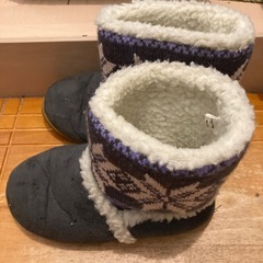 内ボアあったかブーツ　サイズ21の画像