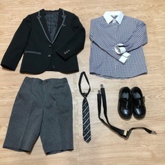 【受付終了】ELLE en noir フォーマルスーツ 120サ...