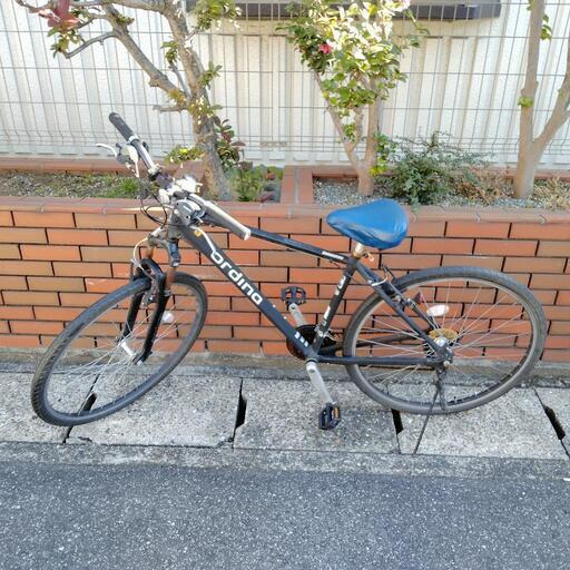 (chariysohy出品)クロスバイクバイク　タイヤ700C Bridge stone Ordina ブラック