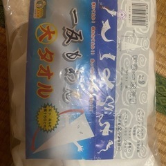 ビッグサイズいったんもめんタオル