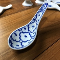 値下げ　60%off   タイ製　エッグスタンド　れんげ　れんげ置きの画像