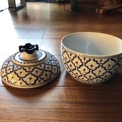 値下げ　40%off.  タイ製　ホワイト&ブルー 2セット ホワイト&ブルーの画像