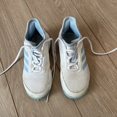 キッズテニスラケット（19㌅）&キッズテニスシューズ（17.5㎝）の画像