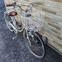 中古 子供自転車 変速無し 24インチ LEDダイナモ 軽整備済み 防犯登録対応 町田市 相模原市 MM587の画像