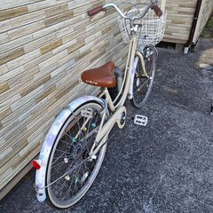 中古 子供自転車 変速無し 24インチ LEDダイナモ 軽整備済み 防犯登録対応 町田市 相模原市 MM587の画像